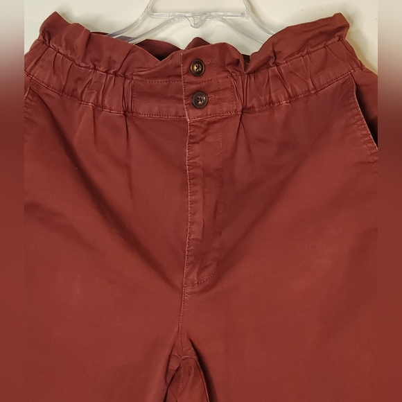 Madewell Rust Highwaist  Chinos Comfortable Classic Design - Picture 3 of 5